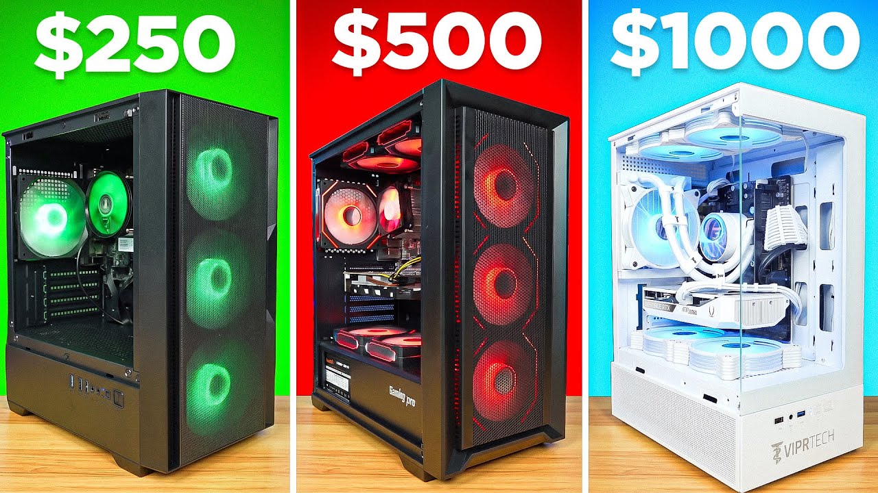 I Bought The BEST Gaming PC For Every Budget! Video Thumbnail